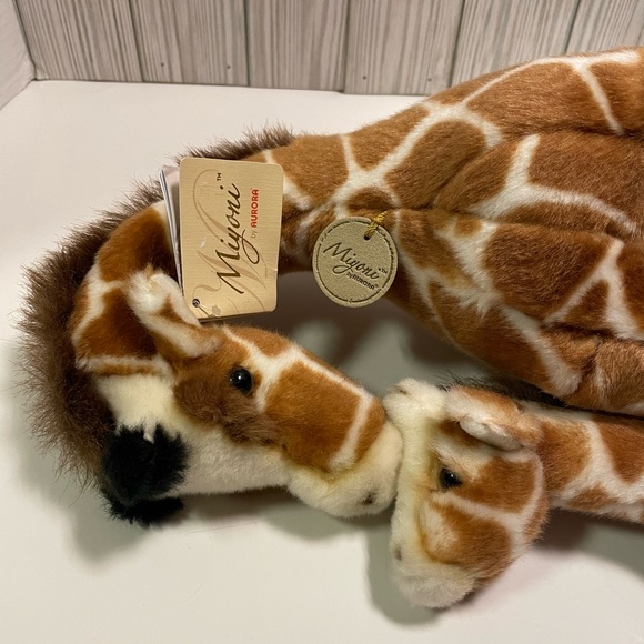 Aurora Miyoni Giraffe Plush - Picture 4 of 7